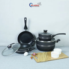 Klassic Vario 4Pcs Non Stick Cookware Set - Suitable for All Stoves | Dishwasher Safe - Klassic Kitchenware UK