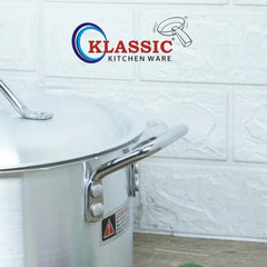 Klassic Aluminium Steel Galaxy Cooking Pots Set - Premium Cookware for Gas and Electric Stove, Easy to Clean, Durable - Klassic Kitchenware UK
