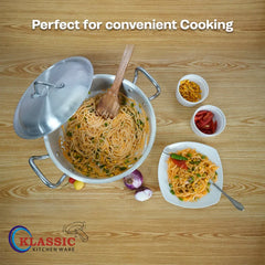 Klassic Aluminium Steel Flat Woks Set - Premium Cookware for Gas and Electric Stove - Easy to Clean - Klassic Kitchenware UK