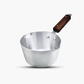 Klassic Aluminium Steel Milk Pan with Wooden Handle - Durable and Stylish - Klassic Kitchenware UK