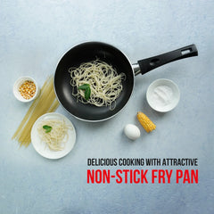 Non Stick Round Friyng Pan -Suitable for Electric, Induction, Ceramic and Gas Cooking, Dishwasher Safe - Klassic Kitchenware UK