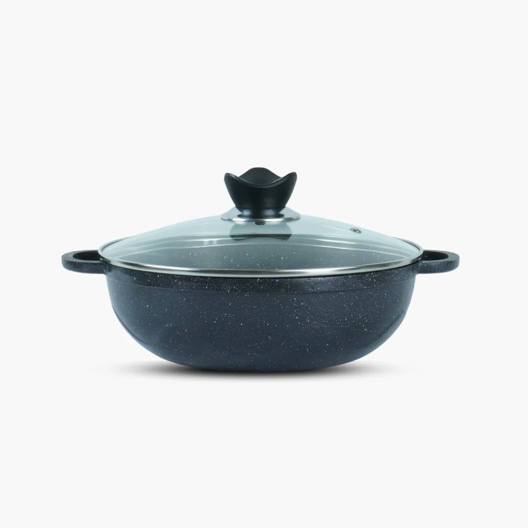 Klassic Kitchenware Non-Stick Die-Cast Wok - 22cm, 24cm, 26cm - Klassic Kitchenware UK