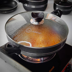 Klassic Oscar 4 Pcs Non Stick Cookware Set - Suitable for All Stoves | Dishwasher Safe - Klassic Kitchenware UK