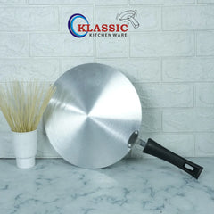 Klassic Non-Stick Induction Base Tawa Pan – Ideal for Pancakes, Roti & Chapati - Klassic Kitchenware UK