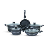 Klassic Crescent 5Pcs Non Stick Cookware Set - Suitable for All Stoves | Dishwasher Safe - Klassic Kitchenware UK