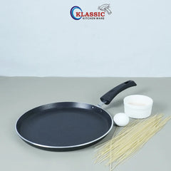 Klassic Non-Stick Induction Base Pizza & Crepe Pan – Easy Clean, All Hob Compatible - Klassic Kitchenware UK