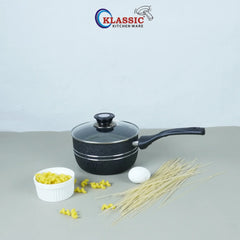 Klassic Pride 5 Pcs Non Stick Pots and Pans Cookware Set - Suiable for All Stoves | Dishwasher Safe - Klassic Kitchenware UK